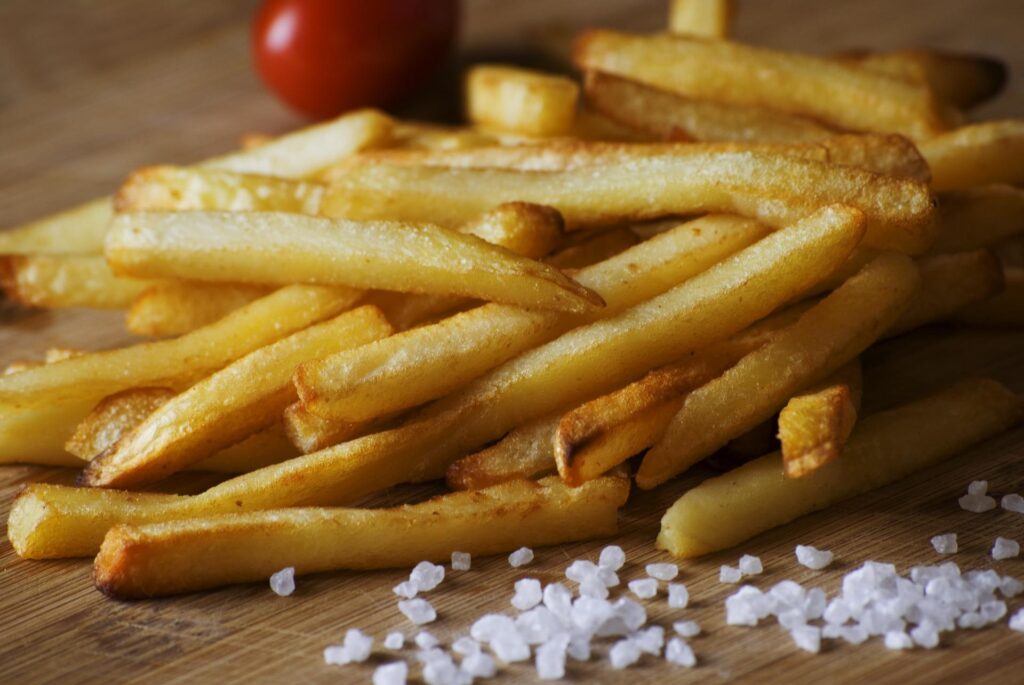 French fries for weight loss